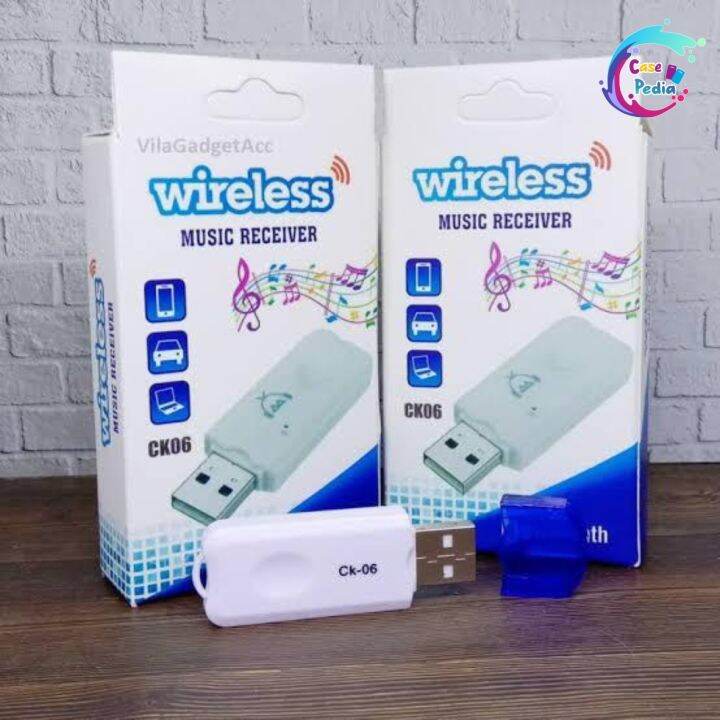 CP Bluetooth Receiver CK06 Dongle Tanpa Kabel Aux Lazada Indonesia