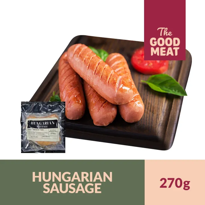 The Good Meat Hungarian Sausage (270g) | Lazada PH