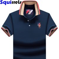 Mens POLO shirt summer short-sleeved lapel T-shirt half-sleeved to increase others business fashion casual mens clothing Towels