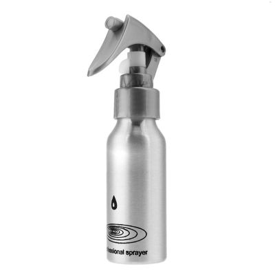 Hair Salon Sprayer Refillable Bottles Pro Hairdressing Water Spray 60ml Aluminum Empty Applicator Bottles tool Styling Tool Adhesives Tape