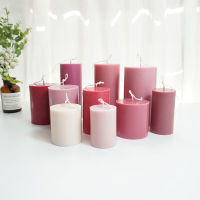 DIY Large Size Cylindrical Candle Mold Handmade Aromatpy Candles Making Kit Art 3D Cylinder Acrylic Pc Plastic Molud Jar