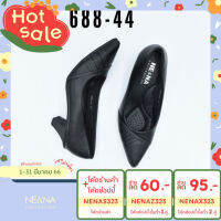 heel ✌รองเท้าเเฟชั่นผู้หญิงเเบบคัชชูส้นปานกลาง No. 688-44 NENA Collection Shoes☬