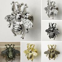 【LZ】❧  1pcs Pull Handle Bee Shape Wardrobe Knob Brass Furniture Handles Door Knobs And Handles Cabinet Cupboard Drawer Pull Handle