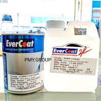 Evercoat สีพ่นรองพื้นรถยนต์ เกาะสแตนเลส อลูมิเนียม เหล็ก (เนื้อสีเขียวอ่อน) ขนาด 1ลิตร พร้อมน้ำยา1ลิตร รุ่น CWP110YG(S)+AWP110(S) **ส่งฟรี**