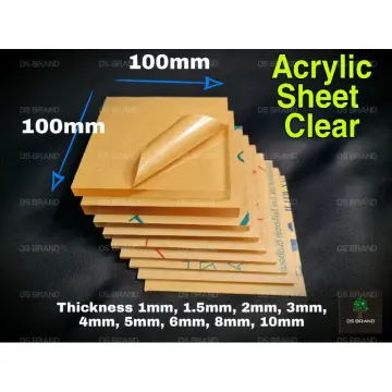 Plexiglass Clear Acrylic Board, Organic Olastic Sheet, 6mm 8mm And