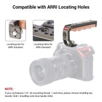 SmallRig ARRI Locating Handle Top Handle Grip With Two Cold Shoe Mount For DSLR CANON NIKON Camera Cage Accessories 2640