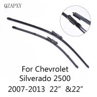 QZAPXY Car Wiper Blades for Chevrolet Silverado 2500 22"&amp;22"2007 2008 2009-2013 Car Accessories Windshield Wipers Car-styling