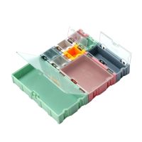 （QIQI tool） 9ชิ้น/เซ็ต SMD ContainerICComponent MiniBox กรณีเครื่องประดับ