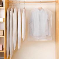 3 Size Clothes Hanging Dust Cover Wedding Dress Suit Coat Storage Garment Bags Wardrobe Hang Clothing Organizers Wardrobe Organisers