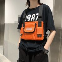 New Fashion Nylon Chest Rig Bag Vest Bag Streetwear Functional Tactical Bag for Men