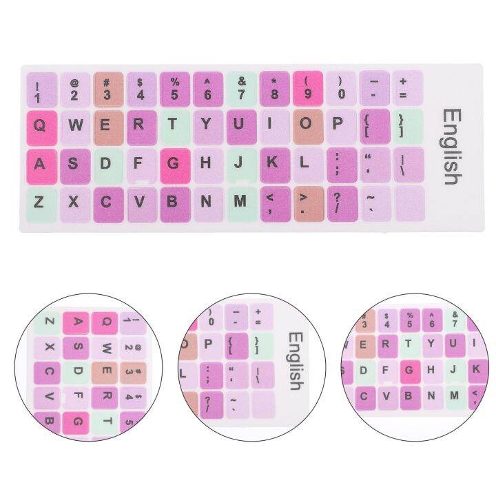 Laptop Keyboard Film Universal English Sticker Decal Language