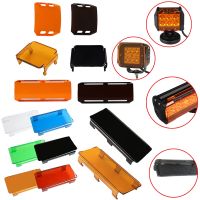 LED Work Light Bar Dust Proof Protective Covers Amber Clear Black Red White Color For 3 4 7 12 20 22 32 42 52 Led Light