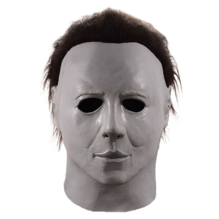 Halloween Michael Myers Mask Cosplay Horror Bloody Killer Demon Latex Helmet Carnival