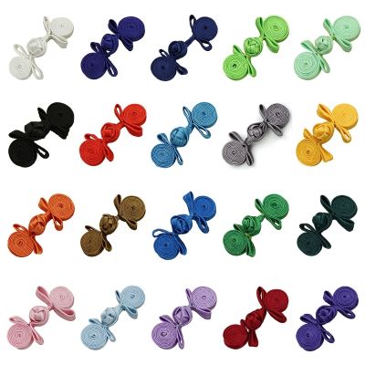 【CW】 Vintage Chinese Handmade Cheongsam Buttons Knot Fastener Closures10 Pairs