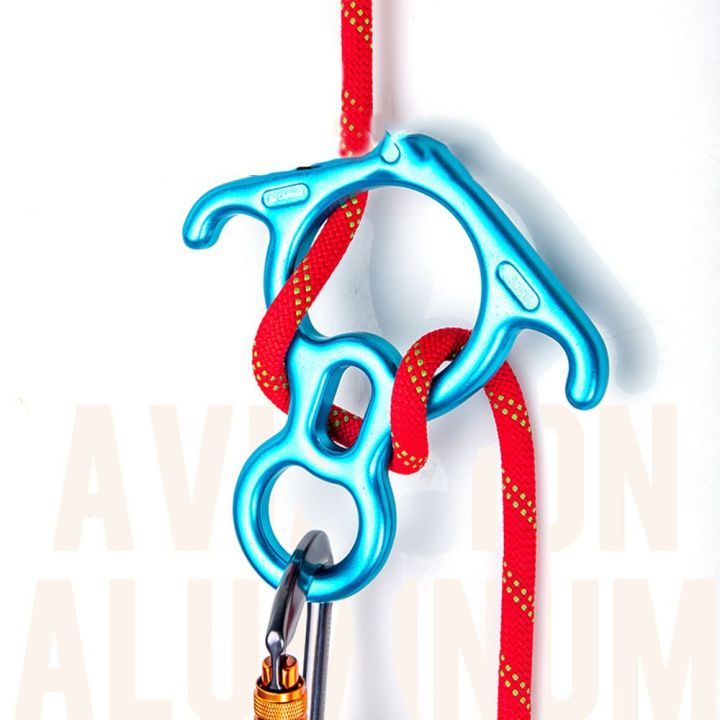 【COD&Ready Stock】 Outdoor Aluminum Magnesium Alloy Rock Climbing 8 Word ...