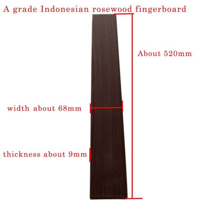 ทำด้วยมือเกรดหนึ่งในอินโดนีเซีย-sonokeling-กีตาร์ไม้-fingerboard-วัสดุ-diy-เครื่องดีดไม้ชิงชันกีตาร์อุปกรณ์520-70-10มม