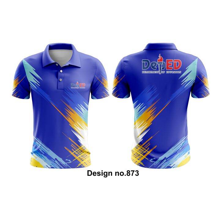 Sublimated DEPED Polo Shirt (FREE LOGO TO PUT) | Lazada PH