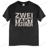 Cotton Tshirt Men Tees Zweitaktfahrer Mopedjungs Simson Mz Oldtimer Trabant Wartburg Moped Funny Tees Mens 100% cotton