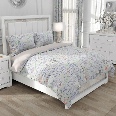 Bedding set KingQueenEuro220x240 size Duvet cover set Pillowcase Nordic bed linen 2x sp Bed Set for home Bedclothes geometry