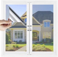 Privacy Window Film Sun Blocking Mirror Reflective Window Tint One Way Heat Control Vinyl Anti UV Glass Stickers for Home Office