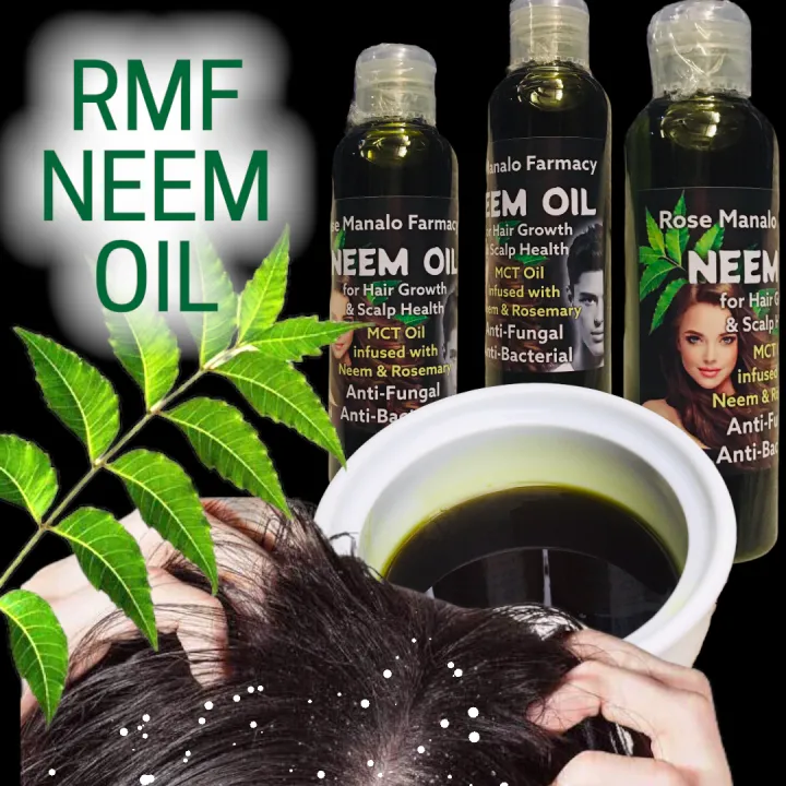 RMF NEEM OIL for DANDRUFF and other SCALP problems Lazada PH