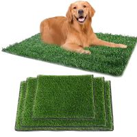 Reusable Dog Urine Pad Simulation Lawn Mat Artificial Turf Washable Puppy Training Pad Fake Green Grass Carpet Home Floor Decor
