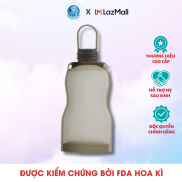 Túi trữ sữa, thức ăn dặm Haakaa. Chất liệu silicone cao cấp