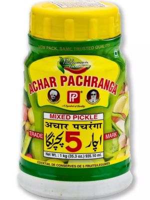 Pachranga Mixed Pickle 1KG🇮🇳 มิกซ์ พิคเกิลส์(ตราพัชจรังคาฟู้ด) 1 กิโลกรัม.🇮🇳