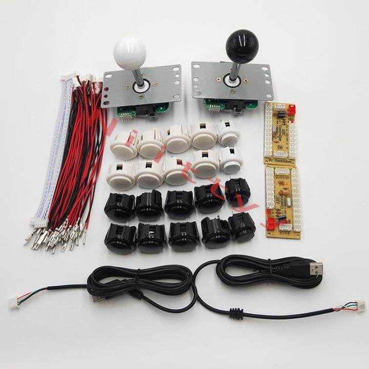 Kit Arcade Joystick Raspberry Pi Sanwa Diy Zero Delay Usb Aliexpress