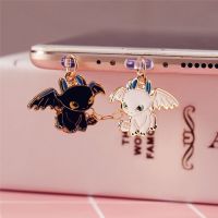 Cute Cartoon Flying Dragon Mobile Phone Earphone Hole Charging Port Dust Plug