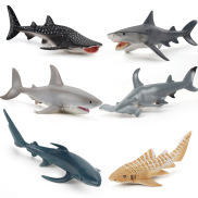 Bán buôn tại nhà máy Trẻ em mô phỏng thế giới động vật biển mô hình cá mập