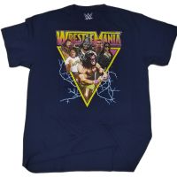 เสื้อยืด มวยปล้ำ WRESTLE MANIA ลิขสิทธิ์แท้ ปี2022