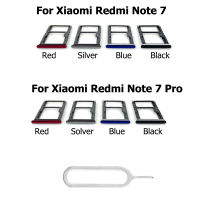 ที่ใส่ถาดใส่ซิมการ์ดสำหรับ Xiaomi Redmi Note 7 &amp; Note 7 Pro ถาดใส่การ์ด SD อะไหล่ซ่อม-SOPO STORE