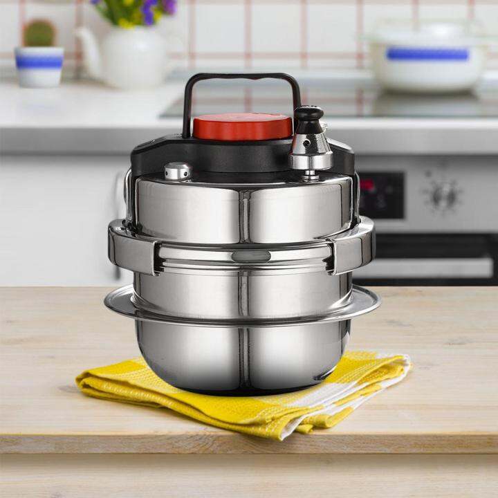 Gommie Pressure Cooker Camping Multifunction Cooking Pot Portable