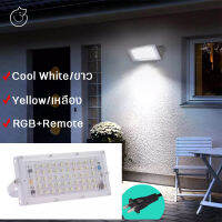 โคมไฟสปอร์ตไลท์  LED Sport Light ไฟตั้งพื้น แบบเสียไฟ 220V พร้อมรีโมท กันน้ำ ทับกันได้ สว่างแรงสูง คีบแบต Floodlight