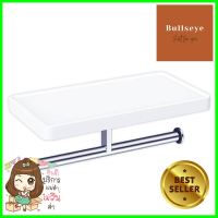 ที่ใส่กระดาษชำระพร้อมชั้นวาง FA-2302 สีขาวTOILET ROLL HOLDER WITH SHELF FA-2302 WHITE **ใครยังไม่ลอง ถือว่าพลาดมาก**