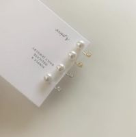 A.piece ต่างหูเงินแท้ [all silver 925] Lauv Earrings(11)