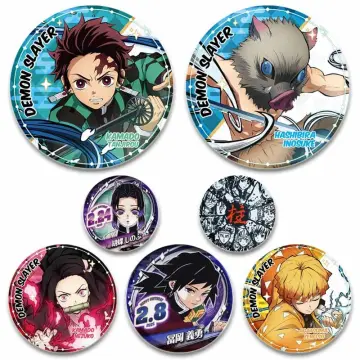 Kimetsu No Yaiba Enamel Pin Demon Slayer Badges Alloy Anime Pins for  Backpacks Hat Cute Lapel Brooches Jewelry Accessories Gifts