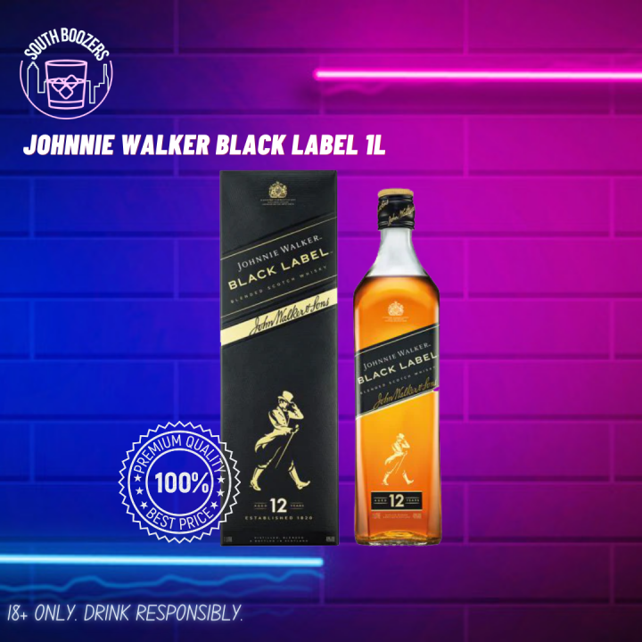 Johnnie Walker Black Label 1 Liter Lazada PH