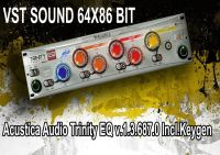 Acustica Audio Trinity EQ v.1.3.687.0 Incl.Keygen VST x86 x64 การจำลองที่แม่นยำของอีควอไลเซอร์คอนโซล