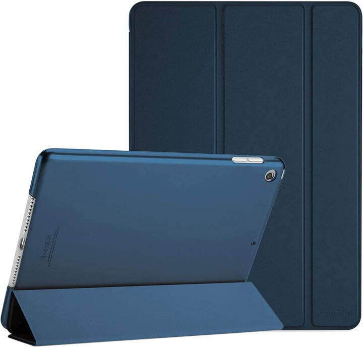 procase-ipad-10-2-case-ipad-9th-generation-2021-ipad-8th-generation-2020-ipad-7th-generation-2019-case-slim-stand-hard-back-shell-protective-smart-cover-case-for-ipad-10-2-inch-navy