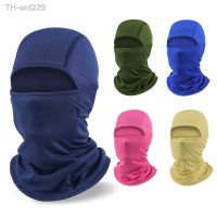 Summer Cool Balaclava Ice Silk Cycling Cap Sun UV Protection Sports Face Cover Headwear Bike Motorcycle Mens Hats Ski Masks