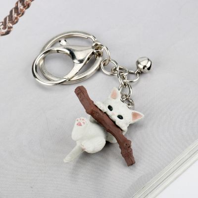 【CC】 Keychain Naughty With Branch Pendant Rings Keys Hanging Accesosries