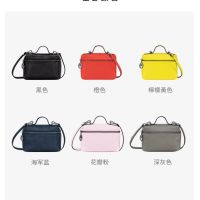 Longchamp bag Spring and summer small square bag portable cosmetic bag shoulder crossbody bag small square box bag pillow bag