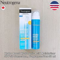 Neutrogena® Hydro Boost Hyaluronic Acid Moisturizer SPF 50 Sunscreen, Fragrance-Free 50 ml นูโทรจีนา มอยส์เจอไรเซอร์ ผสมกันแดด สำหรับผิวหน้า ให้ความชุ่มชื้น