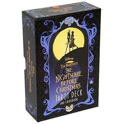 Limited product ร้านแนะนำ[ไพ่แท้-พร้อมส่ง]​ The Nightmare Before Christmas Tarot Deck and Guidebook ออราเคิล ยิปซี ทาโร่ ทาโรต์ oracle card cards