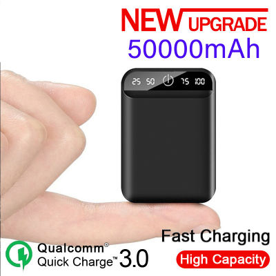 mAh Large Capacity Portable Fast Charge Digital Display USB For Android