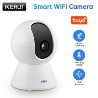 KERUI HD 3MP 1080P Tuya App Indoor Camera Mini Size WiFi IP Camera Home Security WIFI Surveillance Night Vision Motion Alarm