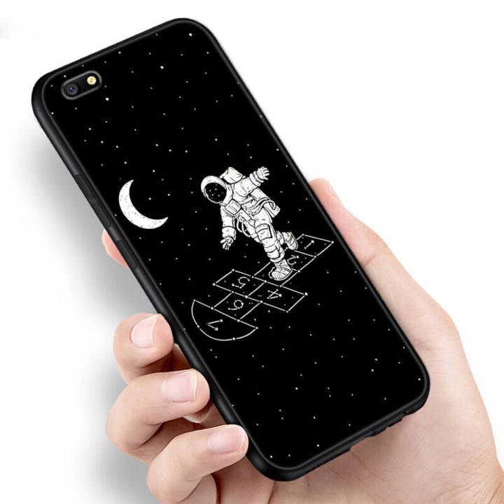 wa7-black-space-moon-astronaut-อ่อนนุ่ม-fashion-ซิลิโคน-trend-phone-เคสโทรศัพท์-ปก-หรับ-realme-narzo-50i-30a-30-20-pro-c2-c3-c11-c12-c15-c17-c20-c21-c21y-c25-c25y-c25s-c30-c31-c33