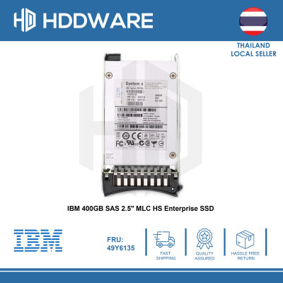 IBM 400GB SAS 2.5" MLC HS Enterprise SSD // 49Y6134 // 49Y6135 // 49Y6138